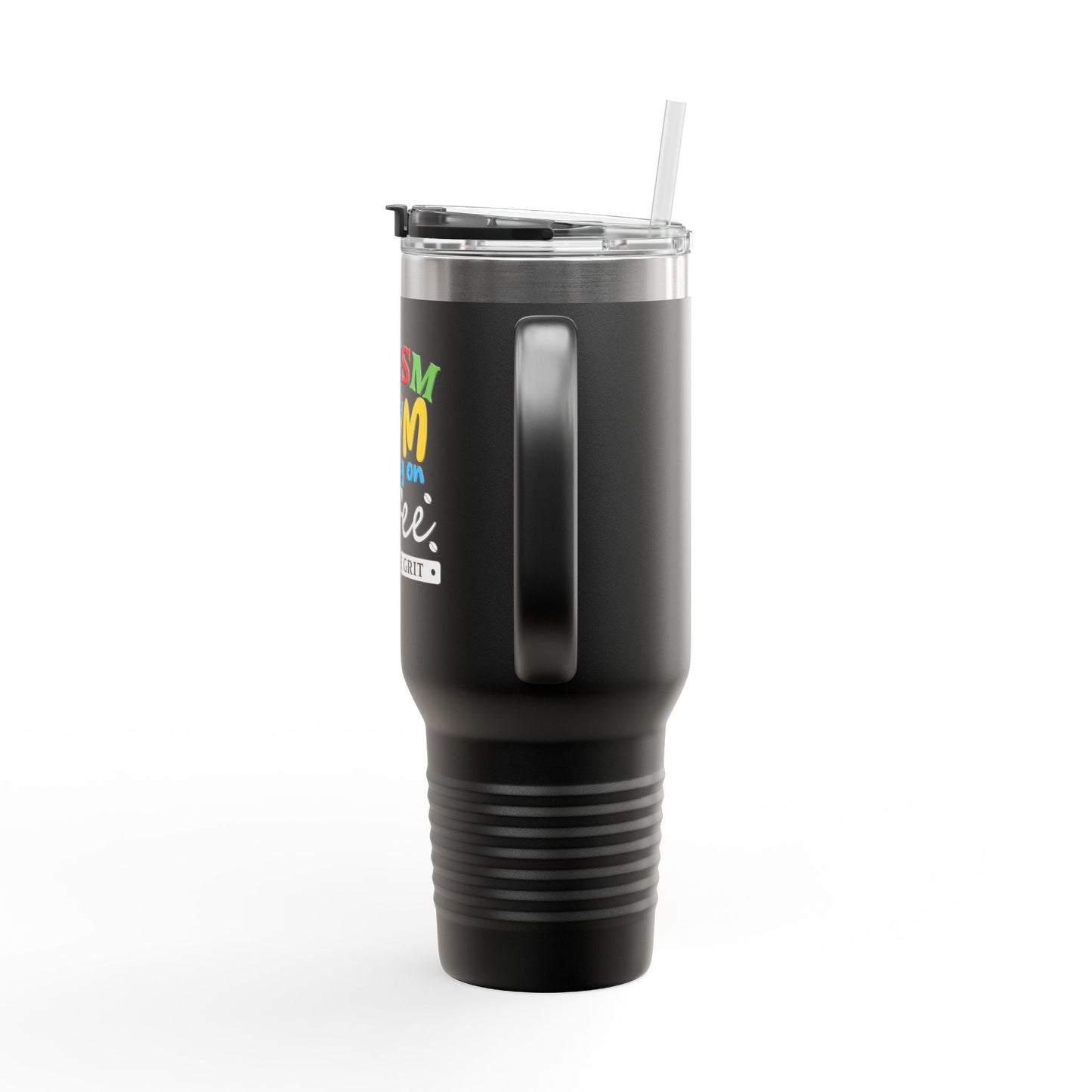 Autism Mom Insulated Travel Mug, 40oz - Perfect for Coffee Lovers, Gift for Moms, Personalized Tumbler for Travel, Mothers Day