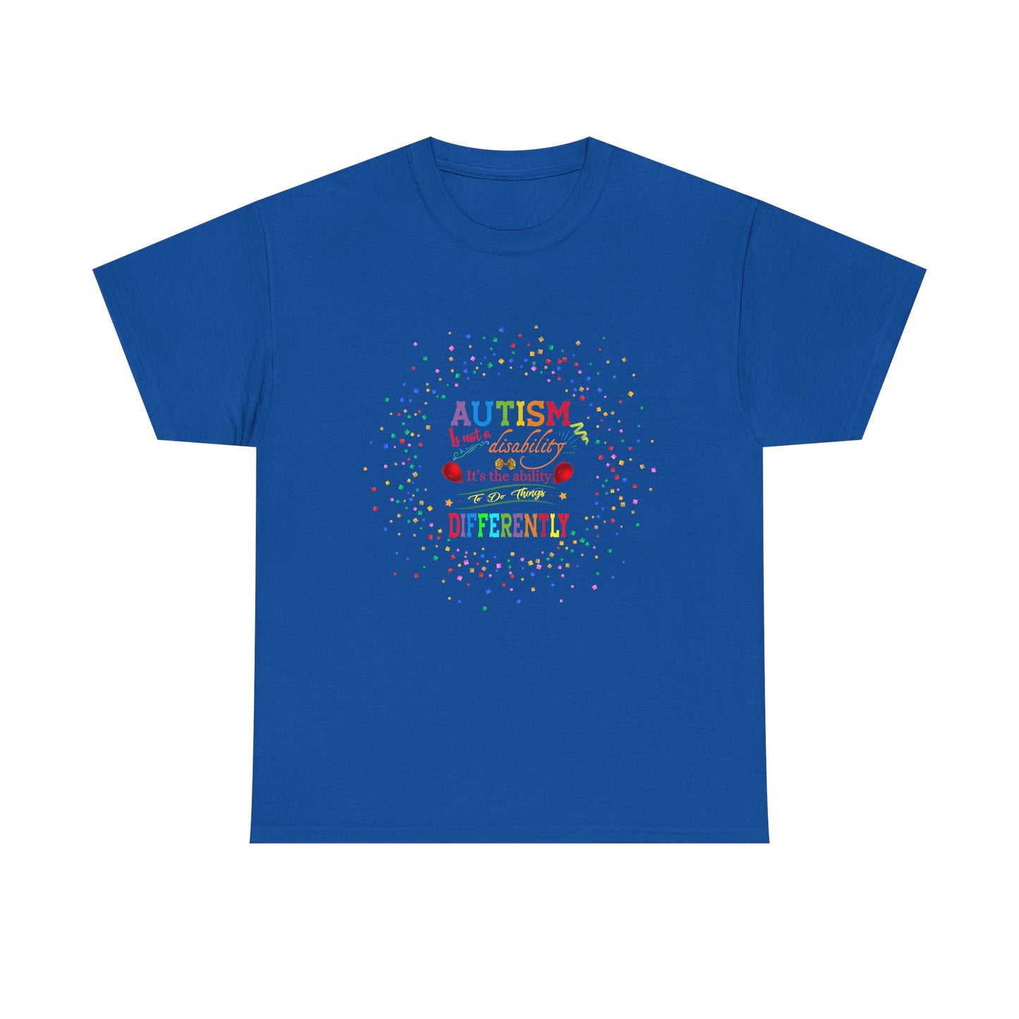 Autism Ability T-shirt - Awareness Shirt, Neurodiversity Top, Support Autism, Inclusion Clothing