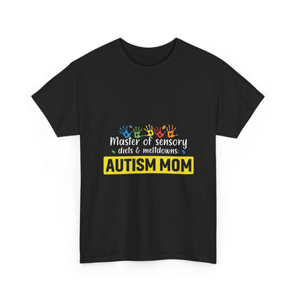 Master of Sensory Diets Tee Autism Awareness Shirt, Autism Support Shirt, Special Needs Mom
