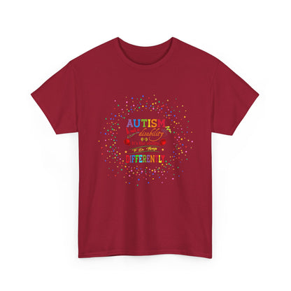 Autism Ability T-shirt - Awareness Shirt, Neurodiversity Top, Support Autism, Inclusion Clothing