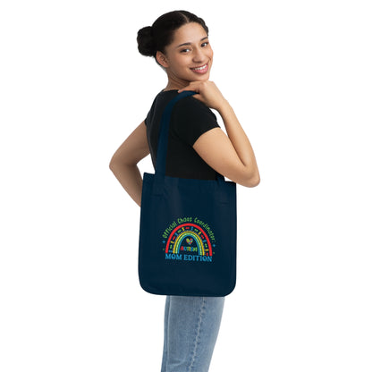 Autism Mom Tote Bag | Eco-Friendly Canvas Bag for Moms | Gift for Special Needs Parents | Shopping, Beach, or Diaper Bag