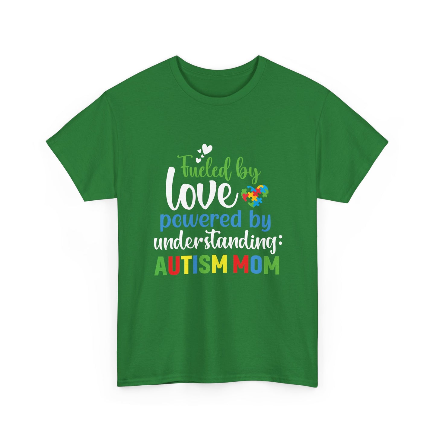 Autism Awareness Tee, Fueled by Love Shirt, Special Needs Mom Gift, Support Tee, Awareness Tee, Autism Advocate Shirt
