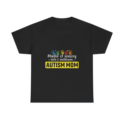 Master of Sensory Diets Tee Autism Awareness Shirt, Autism Support Shirt, Special Needs Mom