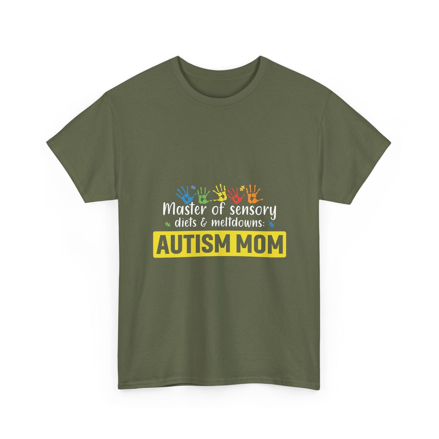 Master of Sensory Diets Tee Autism Awareness Shirt, Autism Support Shirt, Special Needs Mom