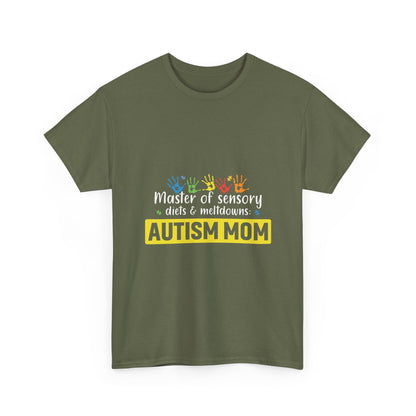 Master of Sensory Diets Tee Autism Awareness Shirt, Autism Support Shirt, Special Needs Mom