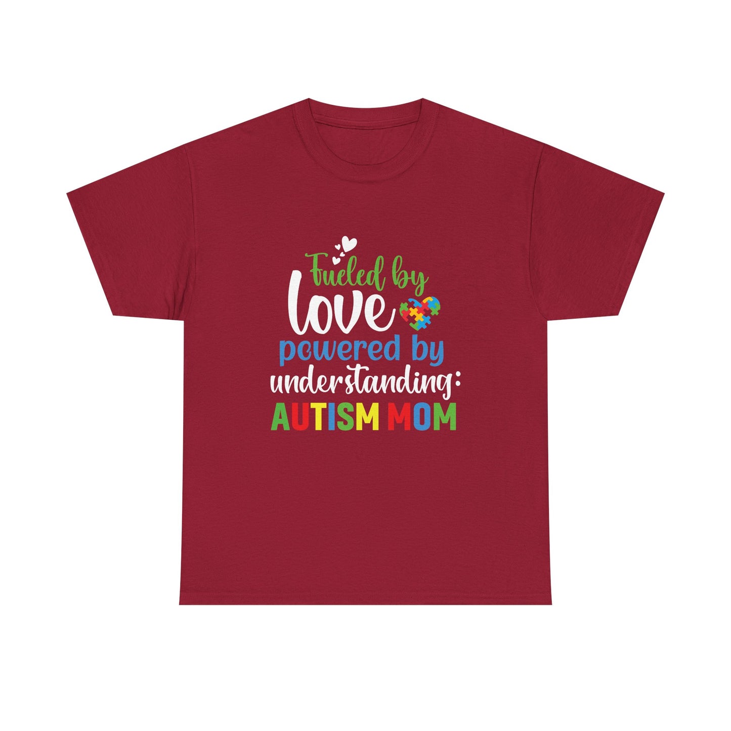 Autism Awareness Tee, Fueled by Love Shirt, Special Needs Mom Gift, Support Tee, Awareness Tee, Autism Advocate Shirt