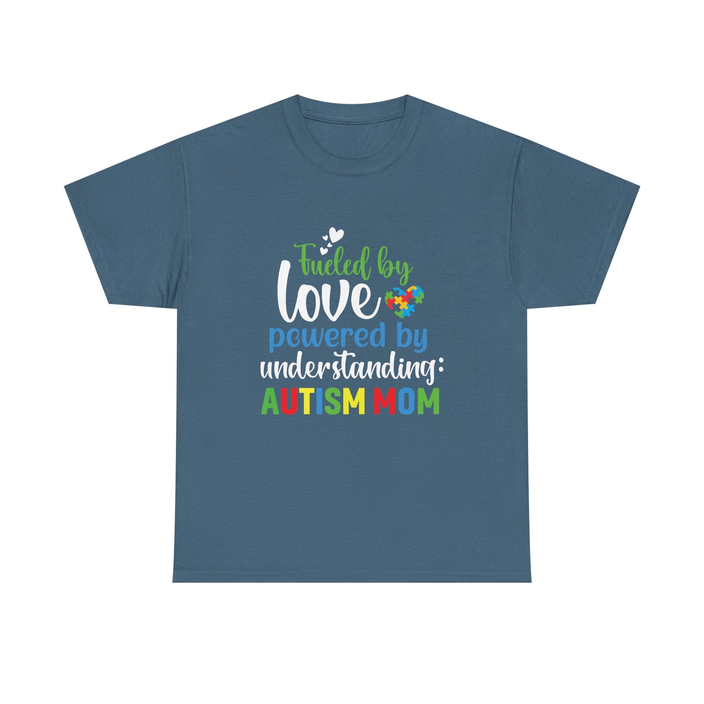 Autism Awareness Tee, Fueled by Love Shirt, Special Needs Mom Gift, Support Tee, Awareness Tee, Autism Advocate Shirt