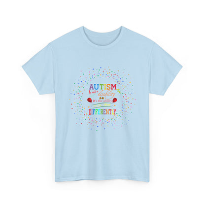 Autism Ability T-shirt - Awareness Shirt, Neurodiversity Top, Support Autism, Inclusion Clothing