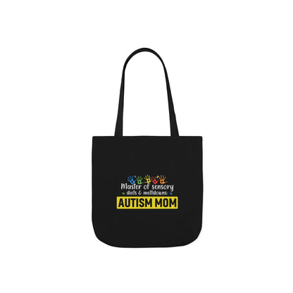 Autism Mom Canvas Tote Bag  Mother's Day Gift, Eco-Friendly Shopping