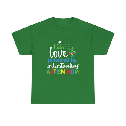 Autism Awareness Tee, Fueled by Love Shirt, Special Needs Mom Gift, Support Tee, Awareness Tee, Autism Advocate Shirt