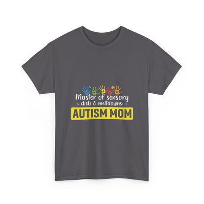 Master of Sensory Diets Tee Autism Awareness Shirt, Autism Support Shirt, Special Needs Mom