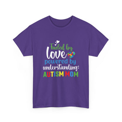 Autism Awareness Tee, Fueled by Love Shirt, Special Needs Mom Gift, Support Tee, Awareness Tee, Autism Advocate Shirt