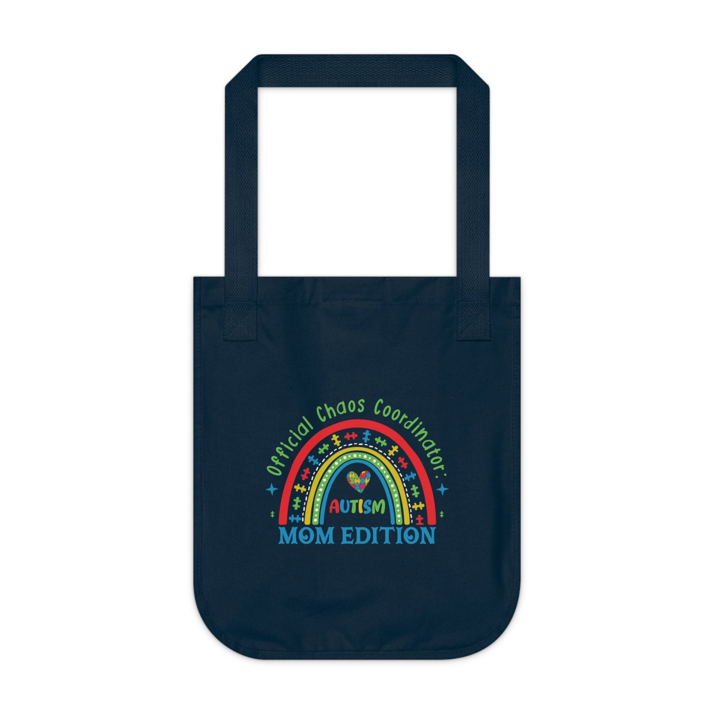 Autism Mom Tote Bag | Eco-Friendly Canvas Bag for Moms | Gift for Special Needs Parents | Shopping, Beach, or Diaper Bag