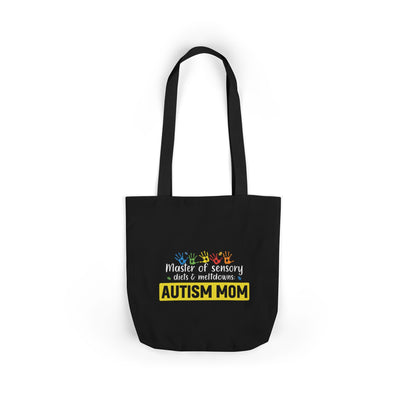 Autism Mom Canvas Tote Bag  Mother's Day Gift, Eco-Friendly Shopping