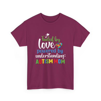 Autism Awareness Tee, Fueled by Love Shirt, Special Needs Mom Gift, Support Tee, Awareness Tee, Autism Advocate Shirt