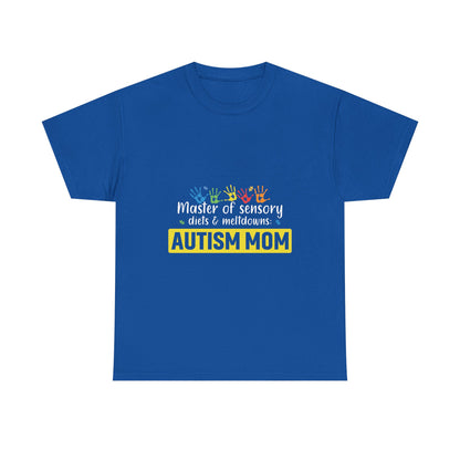 Master of Sensory Diets Tee Autism Awareness Shirt, Autism Support Shirt, Special Needs Mom