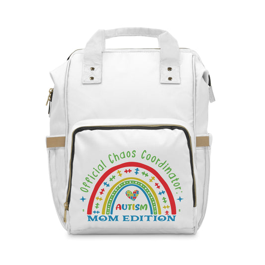 Autism Mom Diaper Backpack - Multifunctional Bag, Stylish Essential, Perfect Gifts for Moms