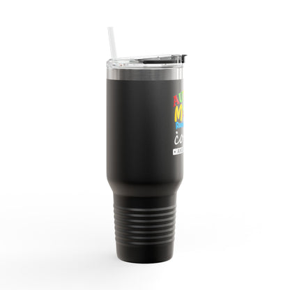 Autism Mom Insulated Travel Mug, 40oz - Perfect for Coffee Lovers, Gift for Moms, Personalized Tumbler for Travel, Mothers Day