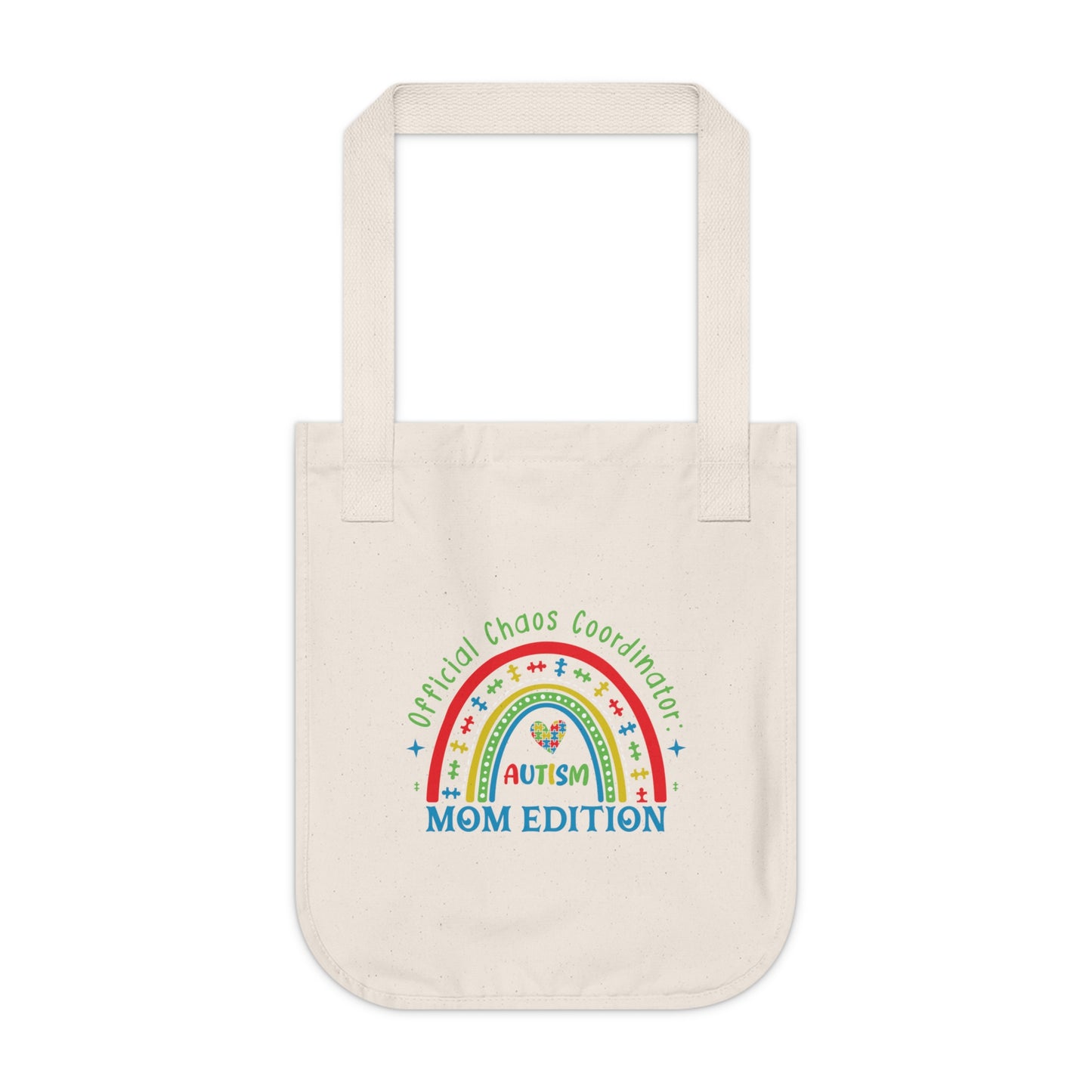 Autism Mom Tote Bag | Eco-Friendly Canvas Bag for Moms | Gift for Special Needs Parents | Shopping, Beach, or Diaper Bag