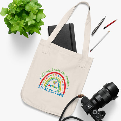 Autism Mom Tote Bag | Eco-Friendly Canvas Bag for Moms | Gift for Special Needs Parents | Shopping, Beach, or Diaper Bag