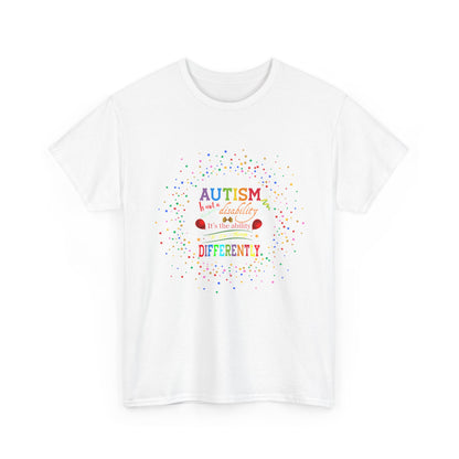 Autism Ability T-shirt - Awareness Shirt, Neurodiversity Top, Support Autism, Inclusion Clothing