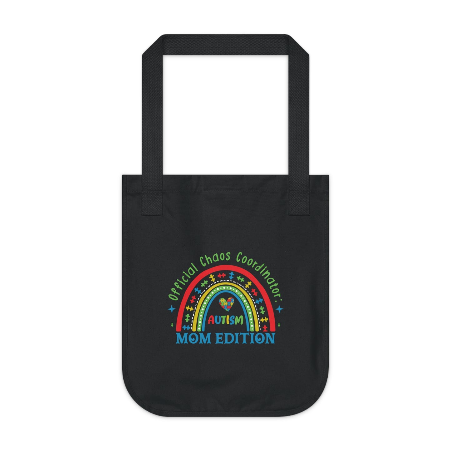 Autism Mom Tote Bag | Eco-Friendly Canvas Bag for Moms | Gift for Special Needs Parents | Shopping, Beach, or Diaper Bag