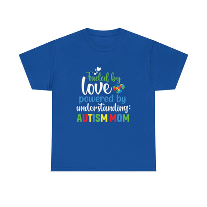 Autism Awareness Tee, Fueled by Love Shirt, Special Needs Mom Gift, Support Tee, Awareness Tee, Autism Advocate Shirt