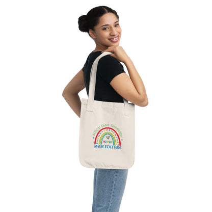 Autism Mom Tote Bag | Eco-Friendly Canvas Bag for Moms | Gift for Special Needs Parents | Shopping, Beach, or Diaper Bag