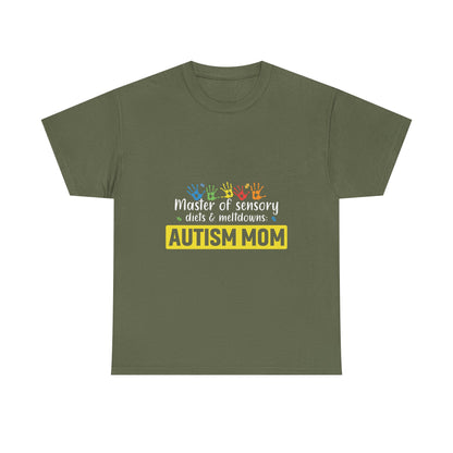 Master of Sensory Diets Tee Autism Awareness Shirt, Autism Support Shirt, Special Needs Mom