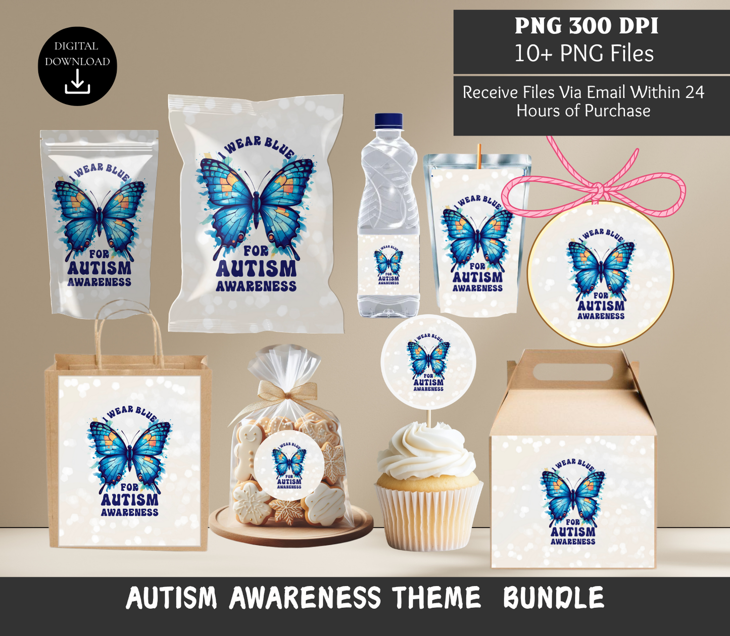 I Wear Blue Party Bundle