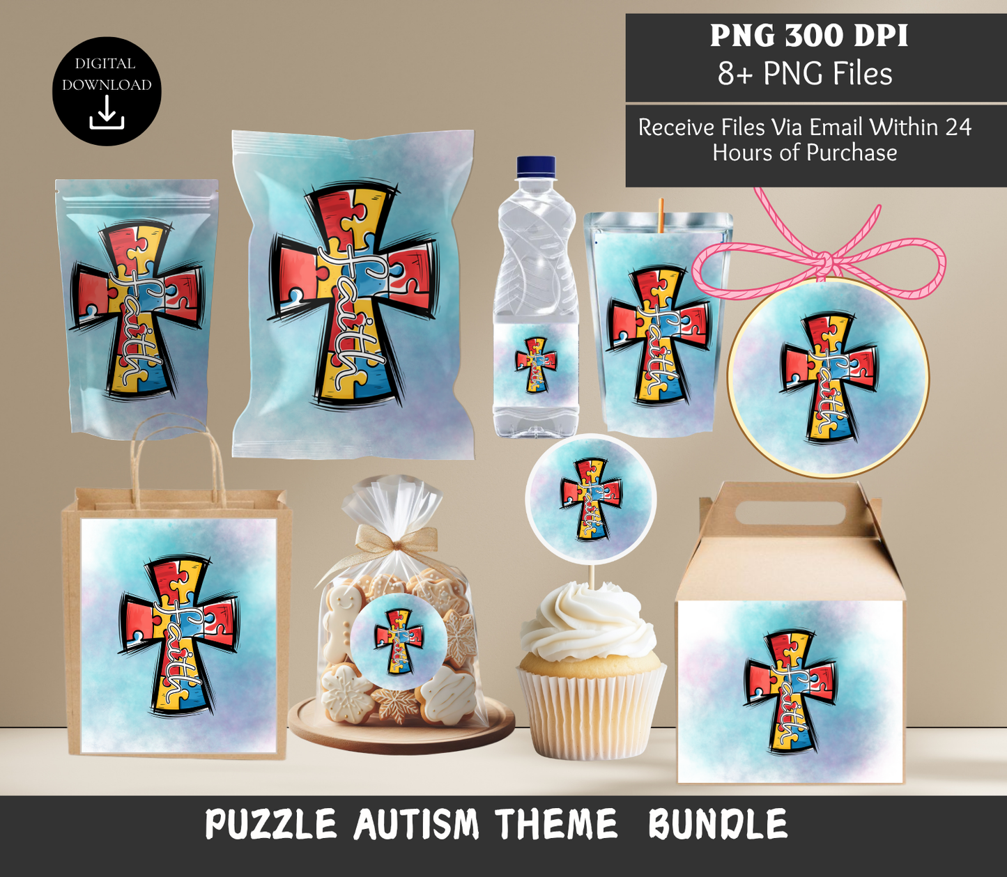 Faith -Puzzle Pieces Party Bundle